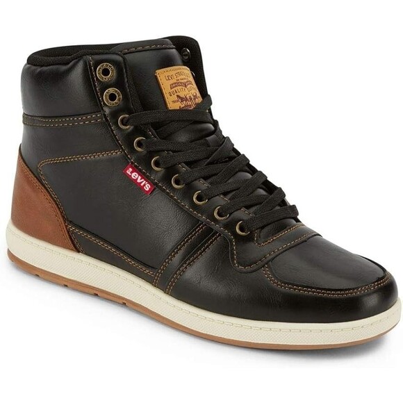Levi's Other - Levis 518837-41A Mens Stanton Burnished Black Hightop Sneaker Shoe Size 12 M NEW